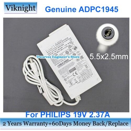 Original For PHILIPS 234E5 224E5Q 247E4L 237E4Q 247E6Q 234E5EDSB OADPC1945 AC Adapter 19V 2.37A ADPC1945 ADPC1936 Power Supply