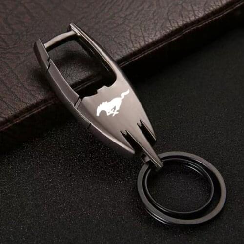 Peter 1pc Car New bat shape keychain Fashion all-match keychain for ford mustang gt car Accessories
