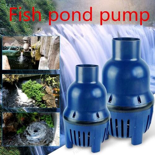 Fish pond circulating filtration water pump Fish pond submersible pump Large flow circulating pump Koi fish pond pumping pump