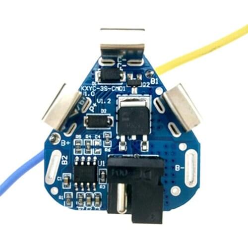 3S 12.6V 6A BMS Li-ion Lithium Battery Protection Board 18650 Power Bank Balancer Battery Equalizer Board for Electric Drill