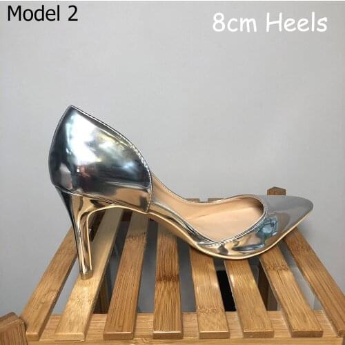 Veowalk Special Price Size US10=CN42=26cm, Chic Women Stiletto Pointy Toe High Heels Shoes, Ship within 24 hours