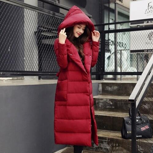 Winter Jacket Women Parka Long Coat Female Padded Jacket Down Cotton Coats Womens Jackets Parkas Mujer 2020 KJ624
