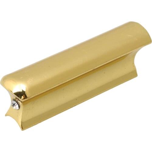 Golden Steel Guitar Slide Tone Bar for Electric Guitar 6-Stringed Instrument Portable