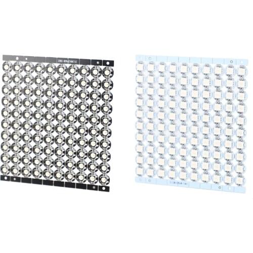 1 Pcs WS2812B SMD 5050 RGB LED Addressable Light String Board 100x4-Pin DC5V LED Pixels Light Strip