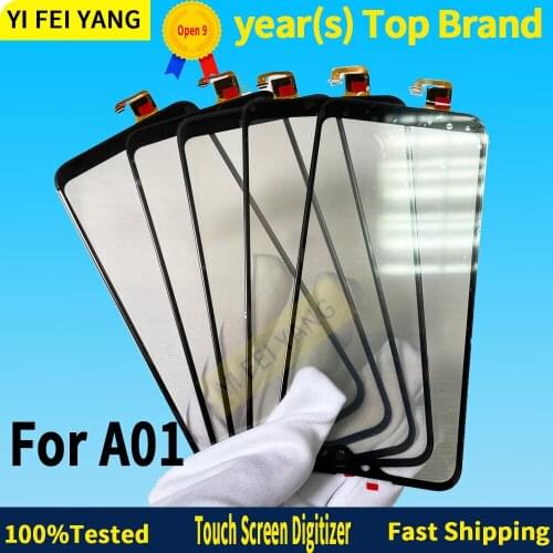 10Pcs A Quality Top Quality For Samsung Galaxy A01 2019 A01 A015 SM-A015F/DS SM-A015G/DS Touch Screen Digitizer Panel Sensor