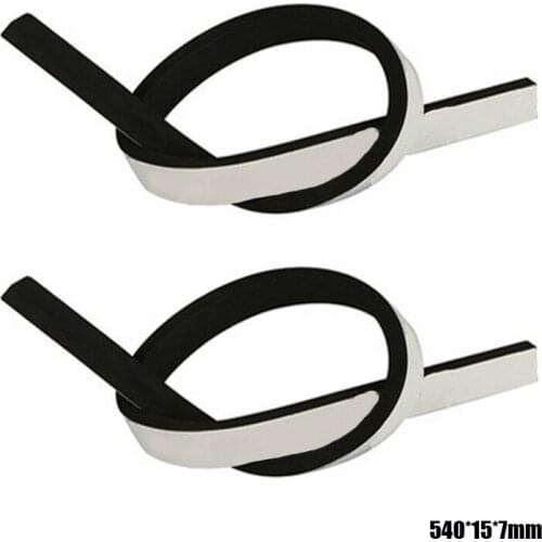2pcs/Lot Plastic Bumper Guard Strip For Neato Ecovacs irobot Roomba 400 500 600 700 800 900 series 550 620 630 650 770 870 980