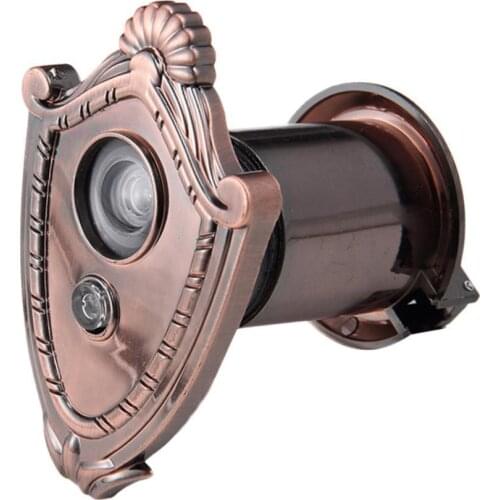 35mm High Quality Anti-theft Doorbell 2 In 1 Cat Eye Angle With Peephole Adjustable Door 220 Viewer Degree Wide Doorbell X2C6