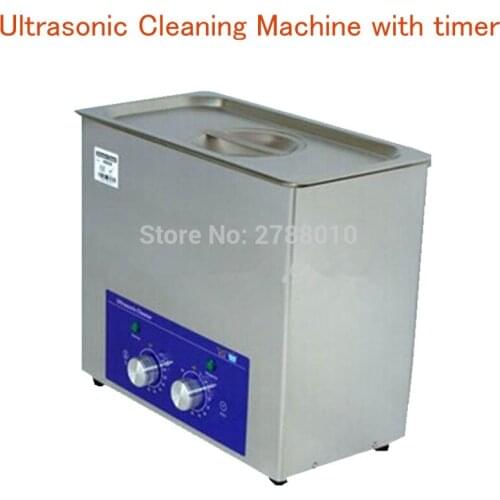 6L ultrasonic cleaner machine Ultrasonic Cleaning Machine with timer and temperature controller heated generator DT-MH60