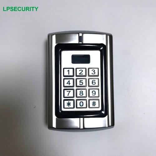 Anti-vandal W3-A EM card PIN Backlight Kaypad & RFID Access Control / Reader For Two doors Wiegand 26-37 input/output