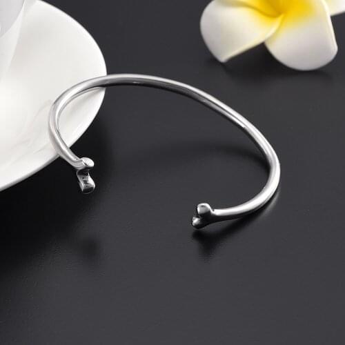 Heart Arrow Cuff Bracelet Shiny Polish Wire Bracelet 1/10/20PCS Cheap Sale IJB0526 3 Colors