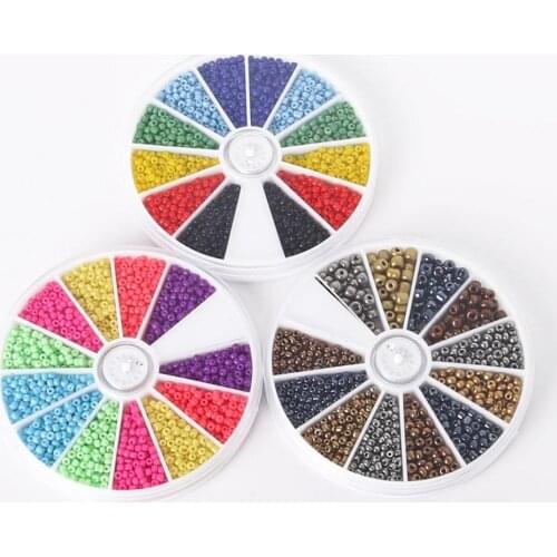 DIY Bracelet Necklace Earrings Charms Czech Glass Seed Beads Sets For Jewelry Making Handmade Crafts Accessories Spacer Loose