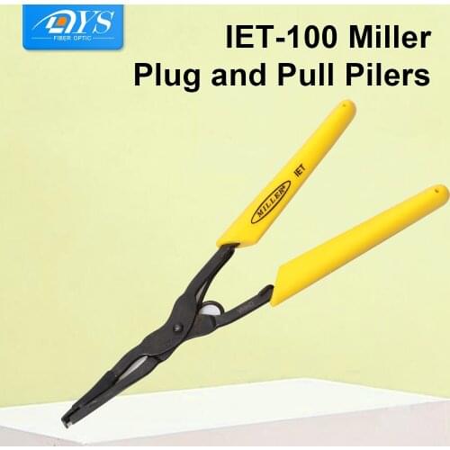 Imported IET-100 Miller Plug and Pull Pilers Fiber Optic Connector Plug and Clamp Pull Tool