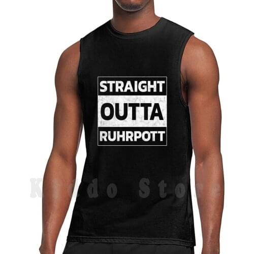 Straight Outta Ruhrpott-Ruhrgebiet Tank Tops Vest Sleeveless Ruhrpott Ruhrgebiet North Rhine Westphalia Nrw Bochum