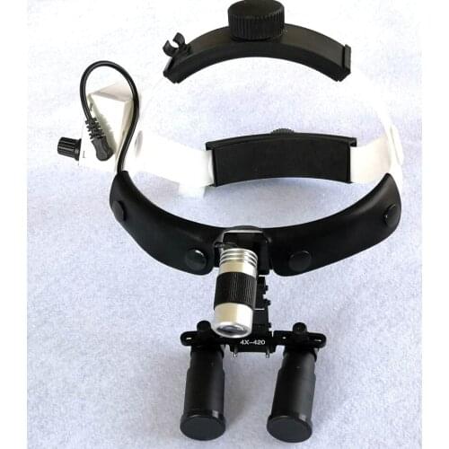 Medical surgical led headlamp magnifying glasses 4x