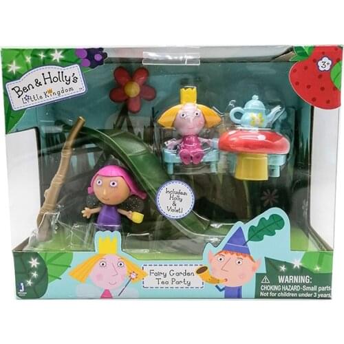 Genuine Ben Holly Violet Dolls Little Kingdom Figurines Fairy Garden Tea Party Collect Play Action Figures Model Toy Kids Gift