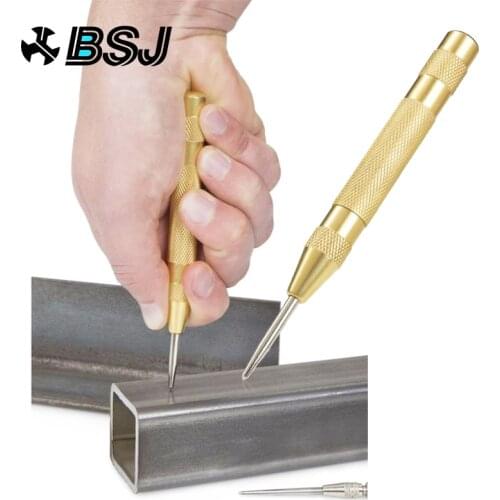 Positioner high hardness punch chisel High Speed Steel Material HSS Automatic Center Punch
