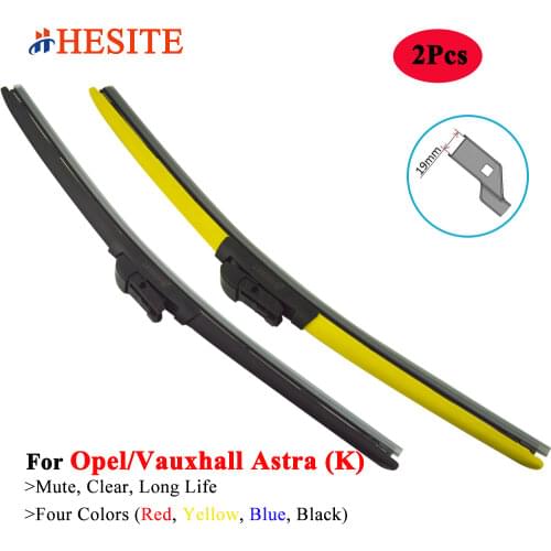 HESITE Window Screen Wiper Blades For Opel Astra F G H J K Sport Tourer MK4 Model Car Accessories 1995 1997 1999 2000 2016 2017