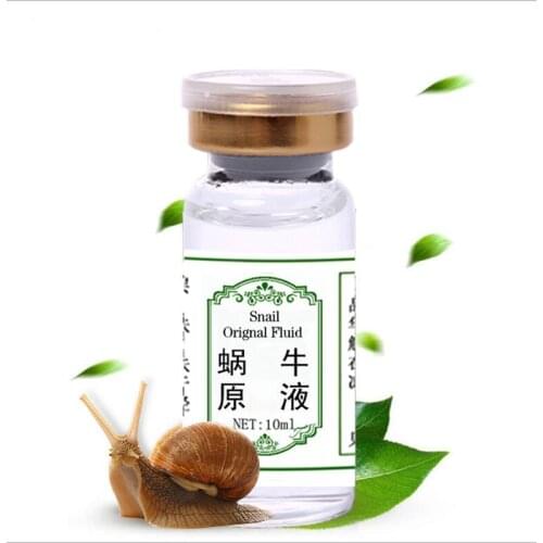 Snail essence liquid 5 bottles whitening smoothes fine lines and tightens skins pores