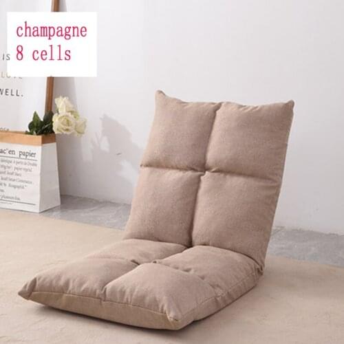 Modern floorSofas deck chairsleisure for livingroomFolding lazy Tatami Single dormitory back chairDisassemble and wash armchair