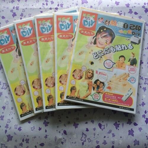 A3 size (50 sets/lot) laser tattoo paper, blank paper for you to make lovely temporary sexy tattoos