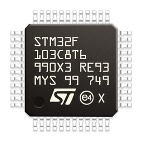 10piece 100% New STM32F103C8T6 STM32F 103C8T6 QFP-48 Chipset