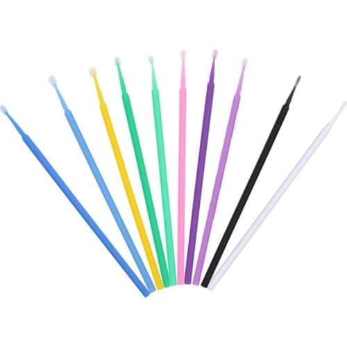 1000pcs Convenient Micro Disposable Eyelash Extension Individual Applicators Mascara Brush For Women Eyes Make Up Tool Wholesale