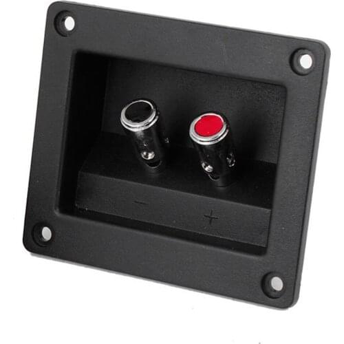 2pcs Speaker Box Push Spring Type Binding Post Terminal Connector Dropshipping