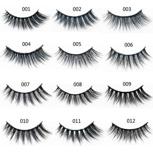 Flash girl the newest series 61styles premium false eyelashes customize