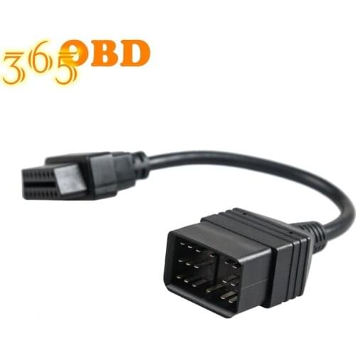 2020 17 Pin to 16 Pin OBD2 Adapter Cable for Toyota lead diagnostic interface 17pin OBDII extension cable OBD2 16pin