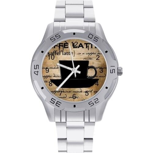 Coffee Quartz Watch Exclusive Ladies Wrist Watch Design Stainless Sport New Wristwatch