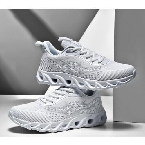 Damyuan Men Shoes New 2021 Breathable Mens Casual Sneakers Blade Design Damping Sole Male Light Non-slip Outdoor Sports Shoes