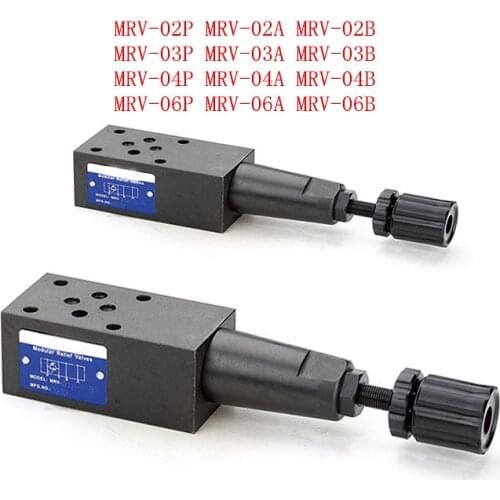 MRV-06A MRV-06P MRV-06B Pressure sandwich check valve hydraulic Modular relief valves MRV-06 MRV06