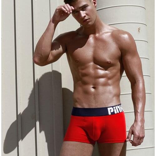 Men Underwear Boxer Cotton Man Short Breathable Solid Mens Flexible Shorts Boxers Male Underpants