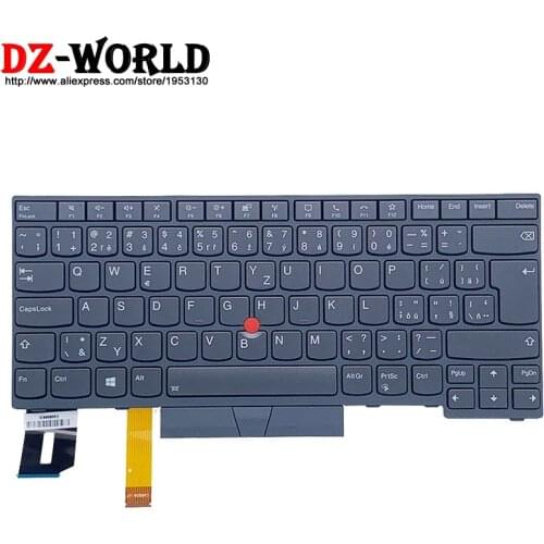 New Original Gray CZ Czech Backlit Keyboard for Lenovo Thinkpad T14 P14S Gen1 Gen2 Laptop 5N21B08412 5N21B08375