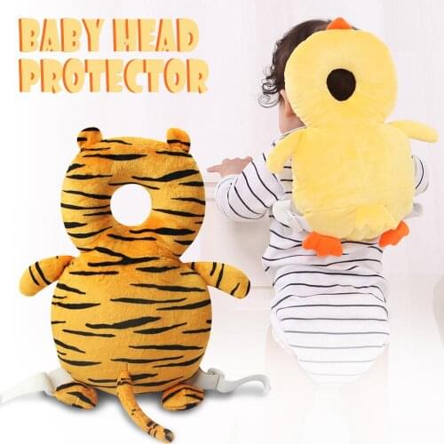 Baby Anti-fall Pillow Back Head Protector Toddler Safety Cute Cartoon Walk Learning to walk Protection For Kids Infant Newborn
