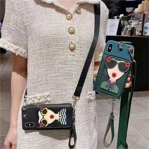 Luxury Visa Card Holder Leather Phone Case for iPhone XS MAX XS XR X 7 8 6 6s Plus Muse Wallet Cover Case Coque Funda