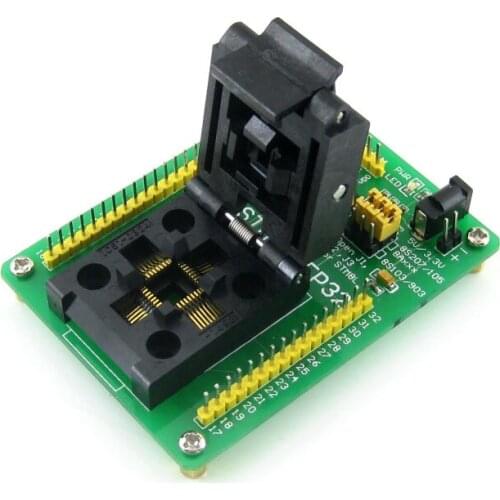 STM8 programming seat Test seat Burner seat Fit seat STM8S103K STM8L STM8A QFP32