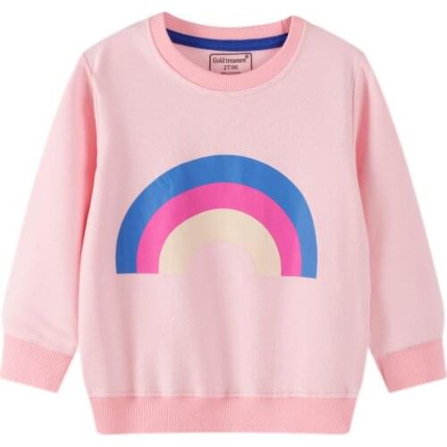 Winter Autumn Girls Sweatshirts Childrens Clothing Cotton Long-sleeved Sweater Baby European And American Brands Tops
