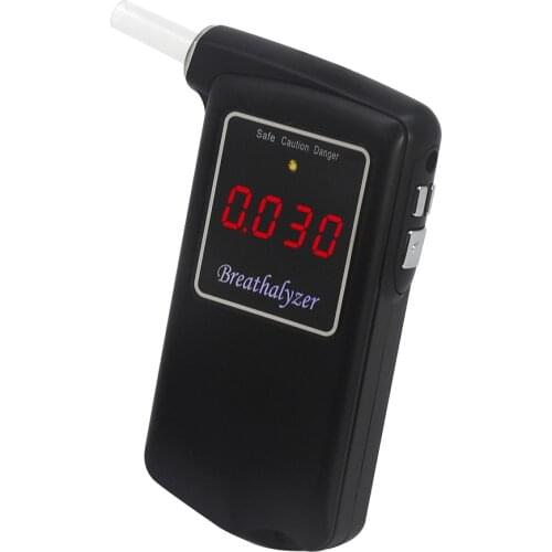Greewon High precision electrochemical breath alcohol tester Fuel cell sensor alcohol tester Breathalyzer AT-858F