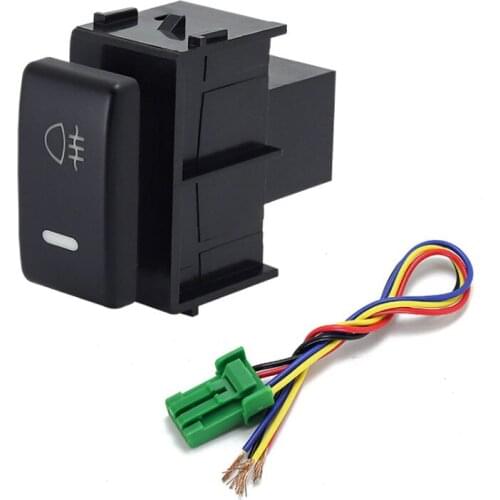 1PC Rearview mirror folding Driving recorder After Fog Light speaker Front Fog Light Switch Button For Nissan Classic Sylphy