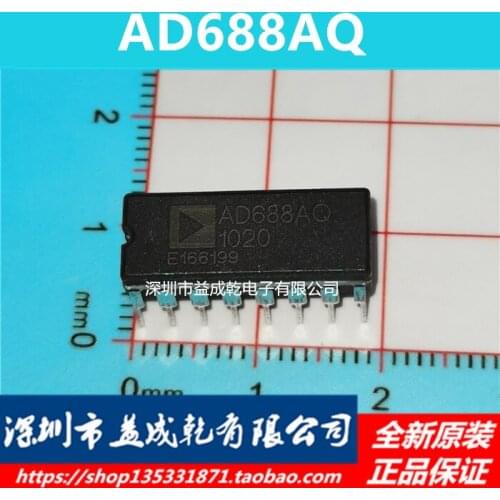 100% Original New In Stock AD688AQ AD688A AD688 DIP16 ±10 V