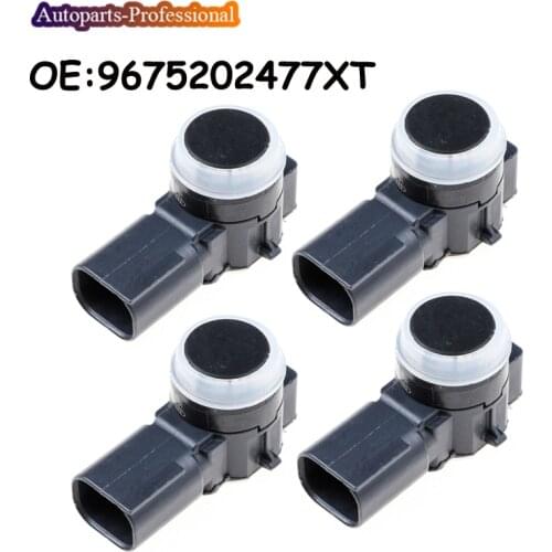 4 PCS Car Accessories 9675202477XT For Citroen C4 Peugeot 2008 3008 308 5008 PDC Parking Sensor Backup Assist Radar 0263013215
