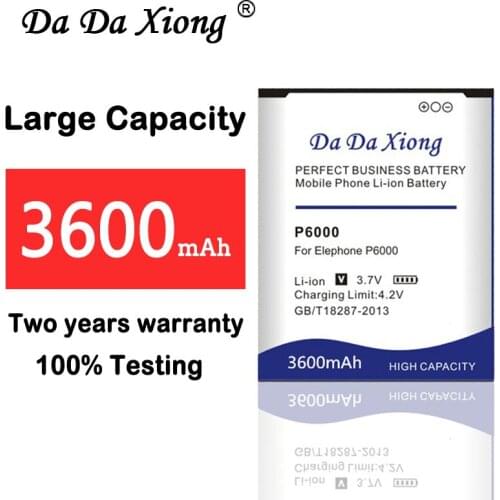 Da Da Xiong 3600mAh Elephone P6000 Battery for elephone p6000 / elephone p6000 pro