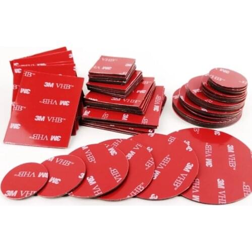 3M super Strong VHB double sided tape Waterproof no trace Self Adhesive Acrylic Pad Two Sides Sticky for Car Home Office School