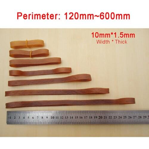 500g Perimeter 120-600mm Quality Elastic Rubber Bands Sturdy Stretchable Packaging Band Loop O Rings For Home School Office