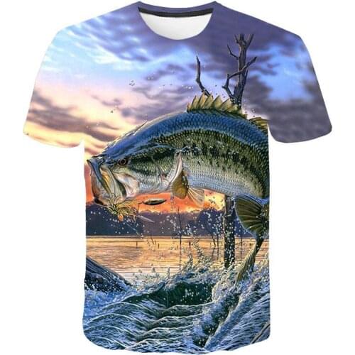 2020 New Men Leisure 3d Printing T Shirt ,Funny Fish Printed Men And Women Tshirt Hip Hop T -Shirt Harajuku Asian Size Xxs -6xl