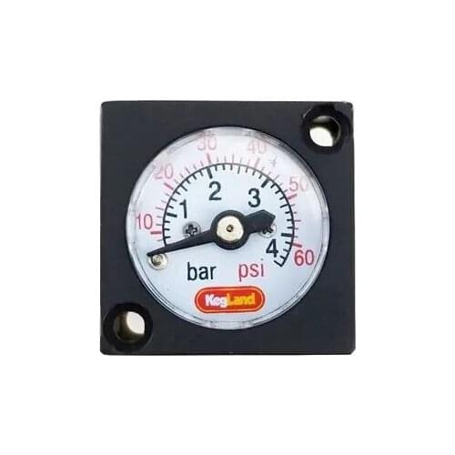 MINI GAUGE 0-60PSI (0-4BAR) - FOR INLINE DUOTIGHT REGULATOR OR BLOWTIE
