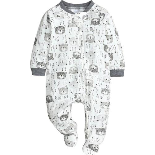 Animal Baby Boy Clothes Rompers Bodysuit Costumes Sleepwear Catoon Childrens Clothing For Newborn Pijama