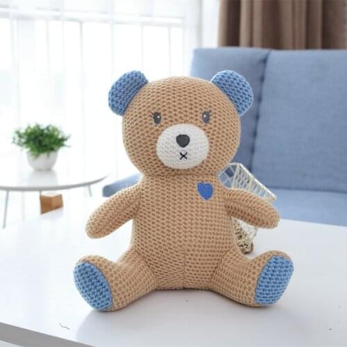 Super Cute Bear Unicorn Dinosaur Rabbit Elephant plush Toy Stuffed Lovely Animal Doll Baby Appease Pillow for Kids Children Gift