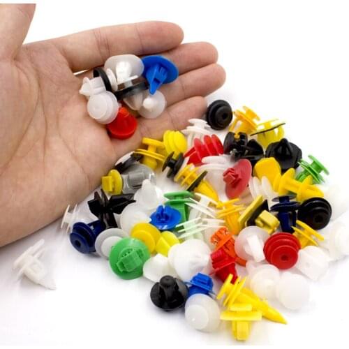NO13-NO24 Universal Car Door Panel Clips Fastener Plastic Rivets For Suzuki For Mitsubishi For BMW Accessories Car Parts